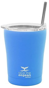 Θερμός Coffee Mug Save The Aegean Olympic Blue 350ml Estia 01-12465