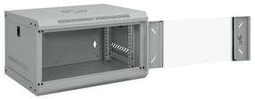 vidaXL Ντουλάπα δικτύου με αποθήκευση Γκρι 53 x 45 x 30 εκ Ατσάλι