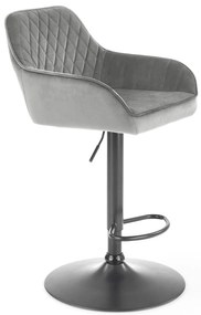 60-20770 H103 bar stool grey DIOMMI V-CH-H/103-POPIELATY, 1 Τεμάχιο