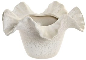 Βάζο Home ESPRIT Λευκό Κεραμικά 30 x 30 x 18 cm