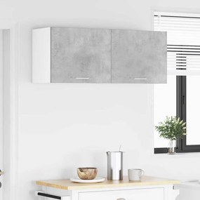 vidaXL Κρεμαστό ντουλάπι Σκυρόδεμα Γκρι και Λευκό 50 x 31 x 40 εκ.