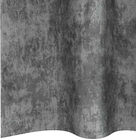 vidaXL Βελούδινες Κουρτίνες 2 pcs Γκρι 225 x 140 εκ. Βελούδο