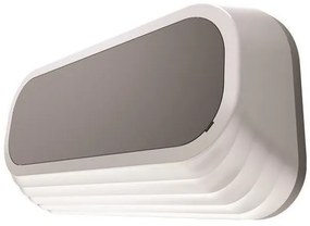 Απλίκα Φωτιστικό Τοίχου LED 12W 240X120X45 3000K IP54 145-20209 Eurolamp-145-20209-Γκρι 145-20209