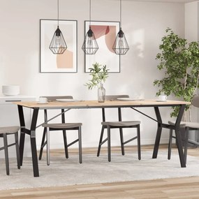 vidaXL Πόδια Τραπεζαρίας σε Σχήμα «Y» 180x80x73 εκ. Ατσάλι