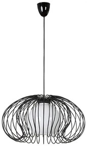 Φωτιστικό Οροφής Mersey I 5296 Black Nowodvorski Metal, Glass