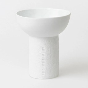 Βάζο Πορσελάνινο Good Things Take Time RD0017181 Φ18x21cm White Raeder Πορσελάνη
