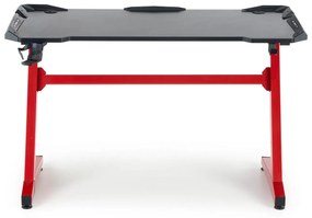 B49 desk black / red DIOMMI V-CH-B/49