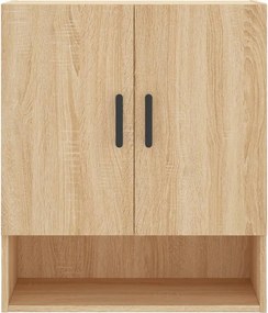 vidaXL Ντουλάπι Τοίχου Sonoma Δρυς 60 x 31 x 70 εκ. Επεξεργασμένο Ξύλο