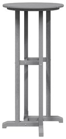 vidaXL Bar Table Ανοιχτό Γκρι 55x55x107 εκ. HDPE