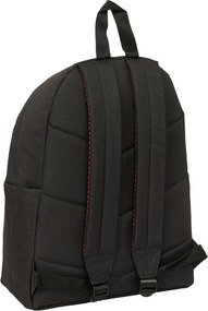 Σχολική Τσάντα Munich Vulcan Μαύρο 33 x 42 x 15 cm