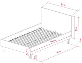 Κρεβάτι Concept-90 x 200
