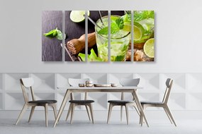 Εικόνα 5 μερών νόστιμο Mojito - 200x100