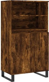 vidaXL Ντουλάπι Καπνιστή δρυς 60 x 36 x 110 εκ. από Επεξεργασμένο Ξύλο