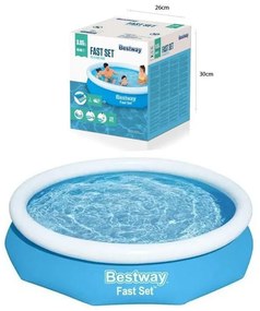 Bestway Πισίνα PVC Φουσκωτή 66cm x 3.05m #57456 - Bestway pool