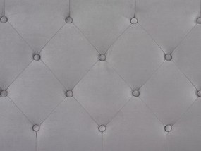 Κρεβάτι Houston 1024, Διπλό, Γκρι, 160x200, Ταπισερί, Τάβλες για Κρεβάτι, 171x218x111cm