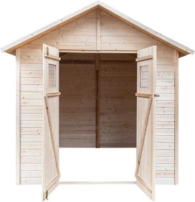 vidaXL Σπίτι 226 x 248 x 218 εκ Επεξεργασμένο ξύλο