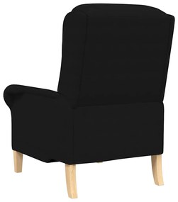 vidaXL Πολυθρόνα Μαύρο 76 x 94 x 102 εκ. Μικροΐνες