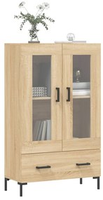 vidaXL Ντουλάπα Sonoma Δρυς 69,5 x 31 x 115 εκ. από Επεξεργασμένο Ξύλο