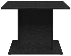 vidaXL Τραπεζάκι σαλονιού Μαύρη δρυς 55.5 x 55.5 x 40 cm
