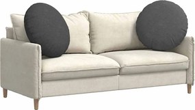 vidaXL Μαξιλάρια καθισμάτων 2 pcs Σκούρο Γκρι Ø 80 cm