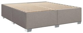 ΚΡΕΒΑΤΙ BOXSPRING ΜΕ ΣΤΡΩΜΑ TAUPE 180X200 ΕΚ. ΥΦΑΣΜΑΤΙΝΟ 3292878