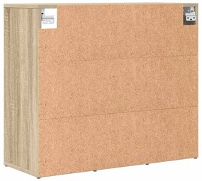 vidaXL Παπουτσοθήκη Sonoma Δρυς 77.5 x 30 x 67 εκ. Επεξεργασμένο ξύλο