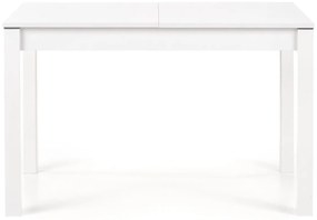 Τραπέζι Houston 132, Άσπρο, 76x75x118cm, 31 kg, Επιμήκυνση, Πλαστικοποιημένη μοριοσανίδα, Ινοσανίδες μέσης πυκνότητας | Epipla1.gr