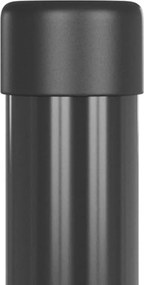 vidaXL Στύλος Περιφράξεων 2 pcs Γκρι 80 cm Ατσάλι με Επικάλυψη Πούδρας