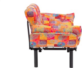 Διθέσιος Καναπές Κρεβάτι Πολύχρωμο NITTA 70x150x85