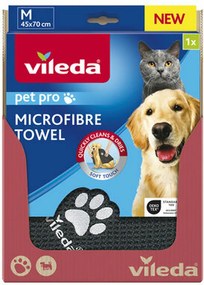Πετσέτα Mικροϊνών Vileda 172650 Γκρι M 45 x 70 cm