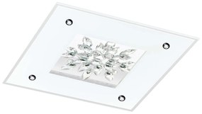 Φωτιστικό Οροφής - Πλαφονιέρα Led 97498 Benalua 1 Eglo Metal, Glass