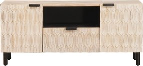 vidaXL Ντουλάπι TV Λευκό Φινίρισμα Καθαρισμού 105 x 33 x 46 εκ.