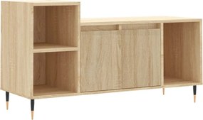 vidaXL Έπιπλο Τηλεόρασης Sonoma Δρυς 100x35x55 εκ. Επεξ. Ξύλο