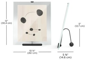 Umbra κορνίζα 20x25 μέταλλο/γυαλί/μαύρο/ Flute 1022482-040