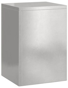 vidaXL Στήριξη φυτών 2 pcs Ασημί 24 x 24 x 35 εκ. Ανοξείδωτο ατσάλι