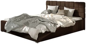 Επενδυμένο κρεβάτι Grady-140 x 200-Με μηχανισμό ανύψωσης-Kafe