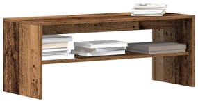 vidaXL Έπιπλο Τηλεόρασης Παλιό Ξύλο 100 x 40 x 40 εκ. από Μοριοσανίδα