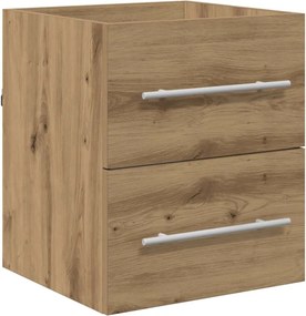 vidaXL Ντουλάπι νιπτήρα με συρτάρι Artisan Oak 38,5 x 41 x 48 εκ