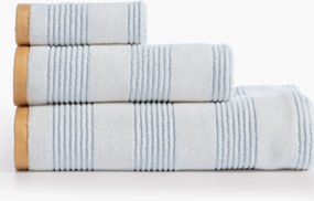 Πετσέτα Προσώπου (50x90) Nef-Nef Homeware Vertia Blue 550gsm