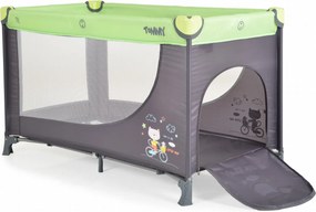 Folding cot Tommy green