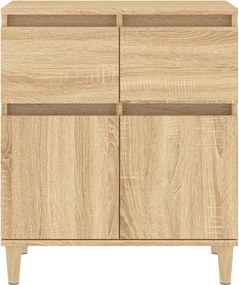 vidaXL Συρταριέρα Sonoma Δρυς 60x35x70 εκ. Επεξεργασμένο Ξύλο