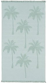 Πετσέτα Θαλάσσης - Παρεό Cocos 10 Green Kentia Beach 95x160cm 100% Βαμβάκι