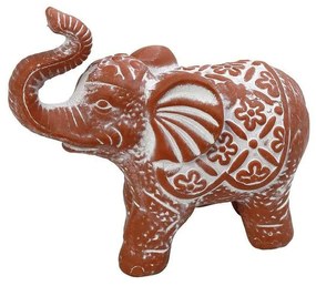 Διακοσμητικός Ελέφαντας ERT349K8 15x7x13cm Terracotta Espiel Ceramic