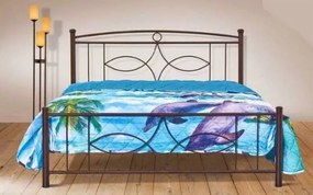 Κρεβάτι Ν15 για στρώμα 140χ190 διπλό με επιλογή χρώματος