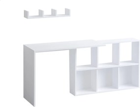 Γραφείο Λευκό / Δρυς JACK 145x45x74