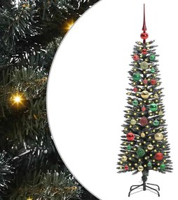 vidaXL Τεχνητό Χριστουγεννιάτικο Δέντρο με 150 LED Πράσινο 120 cm