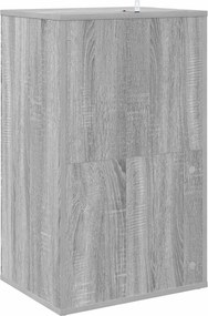 vidaXL Ντουλάπι δίσκων βινυλίου Γκρι Sonoma 44,5 x 36,5 x 74,5 εκ