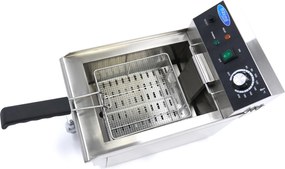 Deep Fryer - 10L - 1 Basket - with Drain Tap