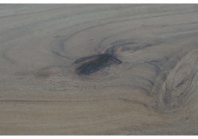 Τραπεζαρία DKD Home Decor Λευκό Καφέ ξύλο ακακίας Ξύλο από Μάνγκο 200 x 100 x 80 cm