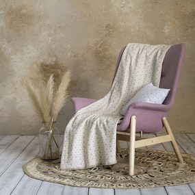 Ριχτάρι Imane Beige Nima Armchair Βαμβάκι-Πολυέστερ